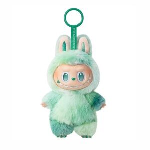 Pop Mart The Monsters Big Into Energy Serenity Labubu Plush Pendant Keychain